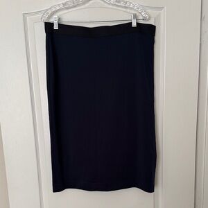 Alfani Navy Pencil Skirt